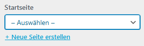Customizer Übersicht